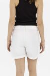 Vista Posterior Short Mujer Regular Cargo Saf Crudo Fw4