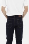 Vista Frontal Jean Hombre Regular Tapered Austin Petrol Fw4 de marca Lee