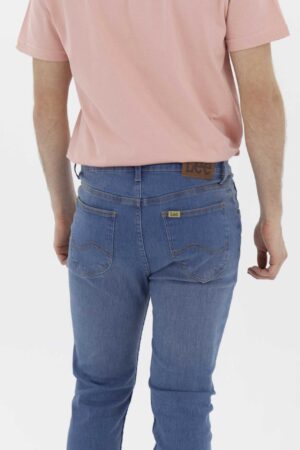Vista Posterior Jean Hombre Slim Luke Stone 2 Fw4 de marca Lee