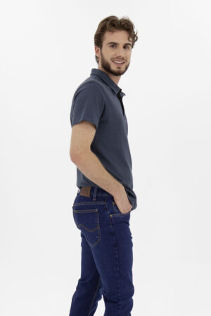 Camiseta Hombre Regular Jersey Polo Petrol Fw4