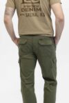 Jean Hombre verde fw5 regular straight cargo