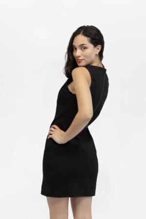Vestido Mujer negro corto Fw5 Lee