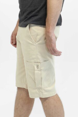 Bermuda Hombre regular chino side pckt beige fw5