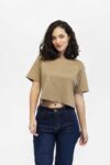 Camiseta Mujer caqui fw5