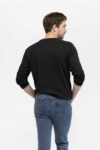 Buzo hombre regular crew neck negro fw5