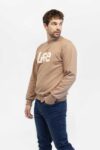 Buzo Hombre regular basic crew logo sws café fw5