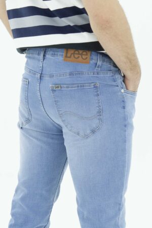 Vista posterior Jean Hombre Slim Tapared Luke Ice SS3 de marca lee