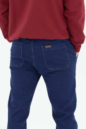 Vista posterior Jean hombre regular Jogger Stone 1 SS3 marca lee