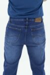 Vista posterior Jean Hombre Slim tapared Luke Stone 1 SS3 de marca lee