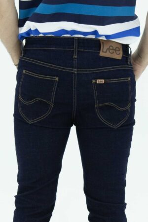 Vista posterior Jean Hombre Slim Tapared Luke prewash SS3 de marca lee