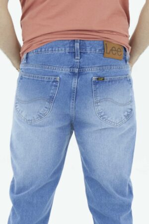 vista posterior Jean Hombre Slim Tapared Luke Ice 2 SS3 de marca lee