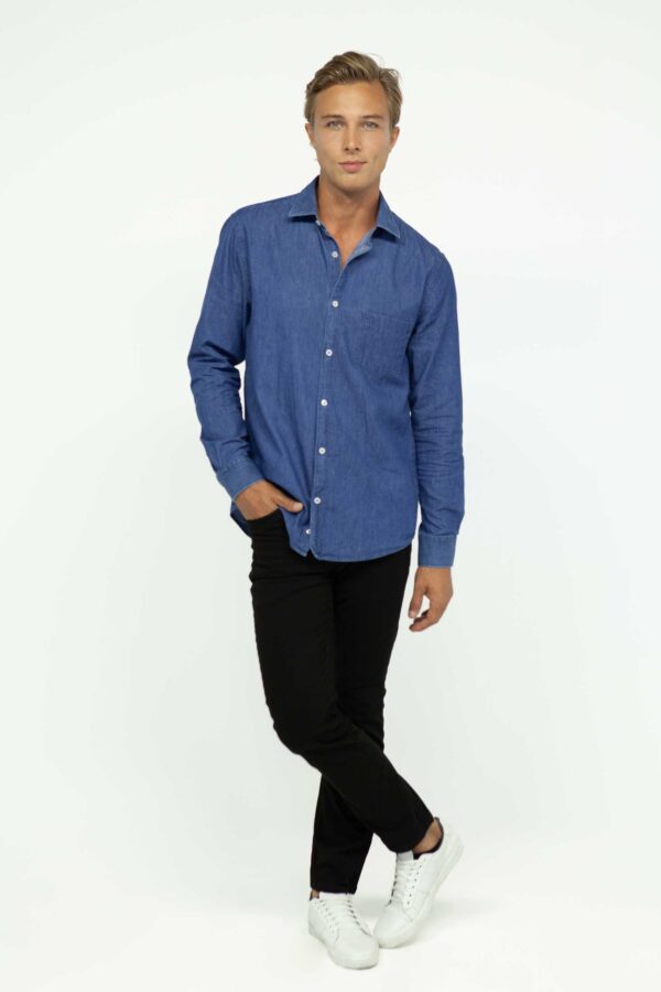 Jean Hombre Regular Straight Daren Negro 3 SS3