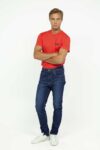 Vista Frontal Jean Hombre Regular Tapered Austin Pepper 1 SS3 de marca Lee