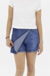 Vista Frontal Falda Mujer Regular short Skirt Fw4