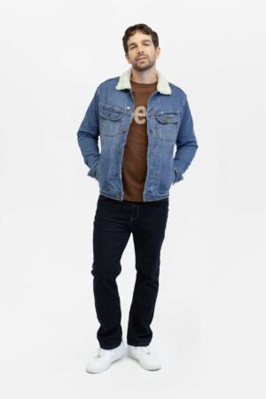 Chaqueta Hombre regular sherpa stone 1 fw5