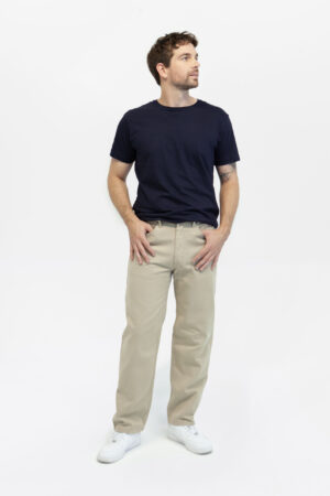 camiseta hombre lee azul