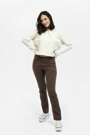 Jean mujer classic straight café fw5