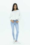 Vista frontal Jean Mujer Slim Mags Prewash SS3 de marca Lee