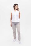Vista Frontal Blusa Mujer Regular Mao Hidden Buttons Sm Blanco SS4 de Marca Lee Vista Frontal Blusa Mujer Regular Mao Hidden Buttons Sm Blanco SS4 de Marca