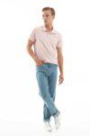 Vista frontal Jean Regular Tapered color Stone 3 Marca Lee